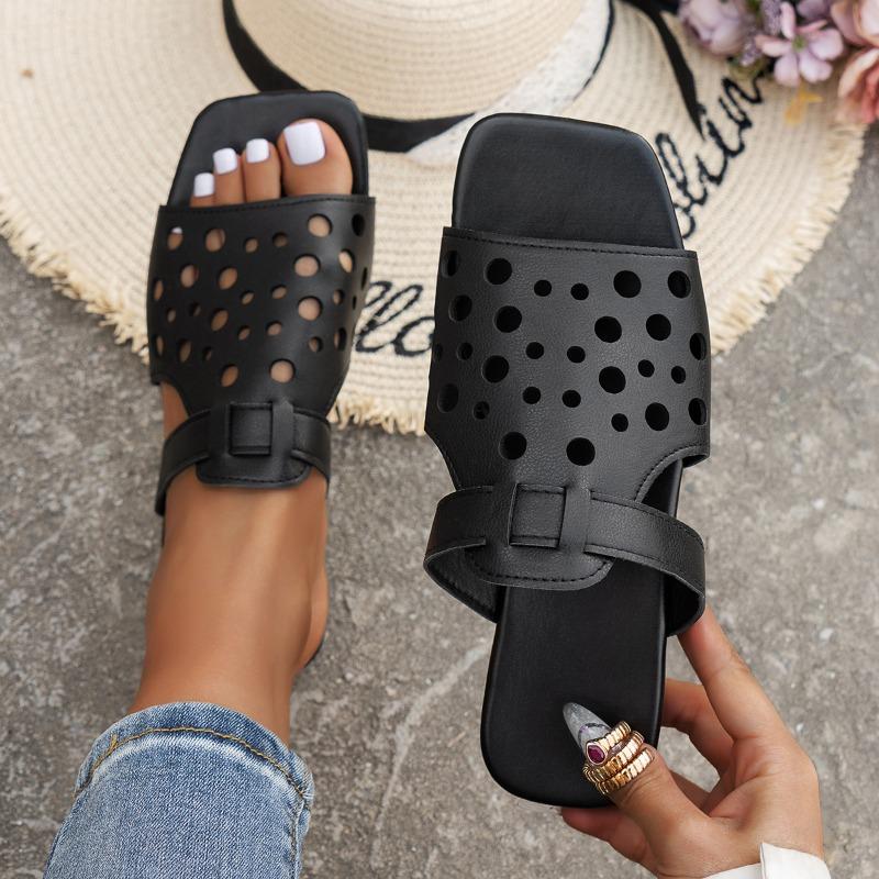 Fashion Summer Slippers Women Flat Luxury Outdoor Beach Flip Flops Female Sandals Trend Brand Design Slides Shoes Woman Big Size 43