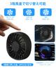 Car USB Car Fan with LED 3 Levels of Airflow 7 Car USB Adjustable Suitable for Strong Energy Small USB Universal for 12V 24V 2025-New Fan, Light,