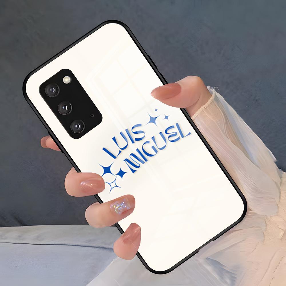 Singer Luis Miguel Phone Case For Samsung S26 S25 Plus S20 S20 Plus S22 Ultra S23 FE S21 Plus S21 Ultra Glass Cover