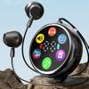 LED Display Bluetooth Earphones LED Color Screen Wireless Earphones  Professional