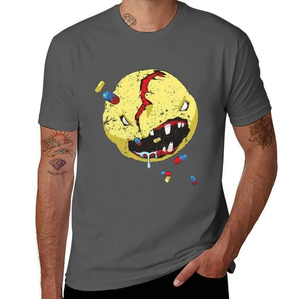 Favourite Shirt T-Shirt Hippie Clothes Cute Tops Short Sleeve Cotton Vintage T-Shirt Crewneck Cyber Samurai Punk Tee Shirt