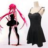 Xinboyuan Cos Future Diary My Wife Yuno Black Leather Skirt Cosplay Anime Costume Daily Wear Performance Outfit
