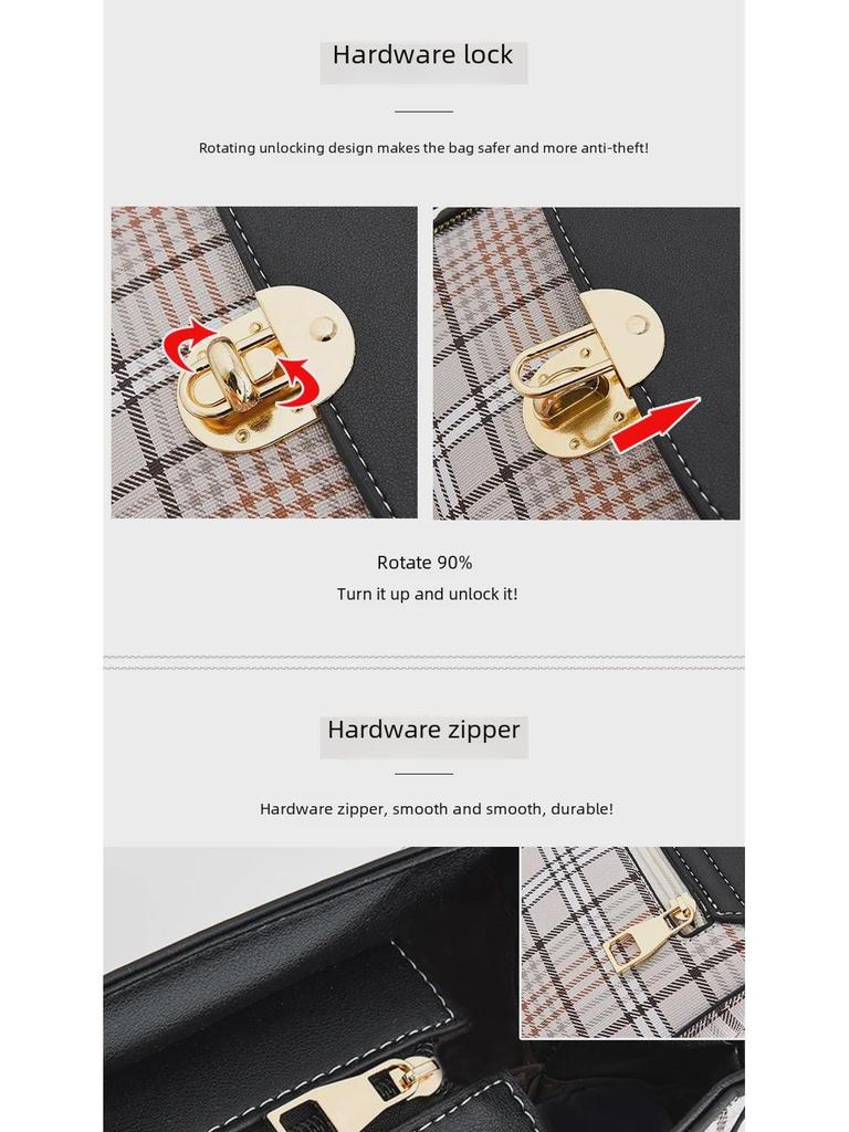 High-End Women's Fashion: Versatile Handbags, Shoulder Bags, Messenger Bags, and Small Square Bags