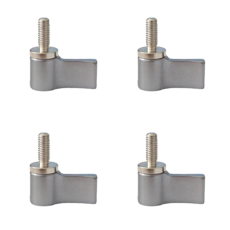 4Pcs/set Adjustable Aluminum L Shaped Mini Handle Screw for Camera Tripods Outdoor Gear