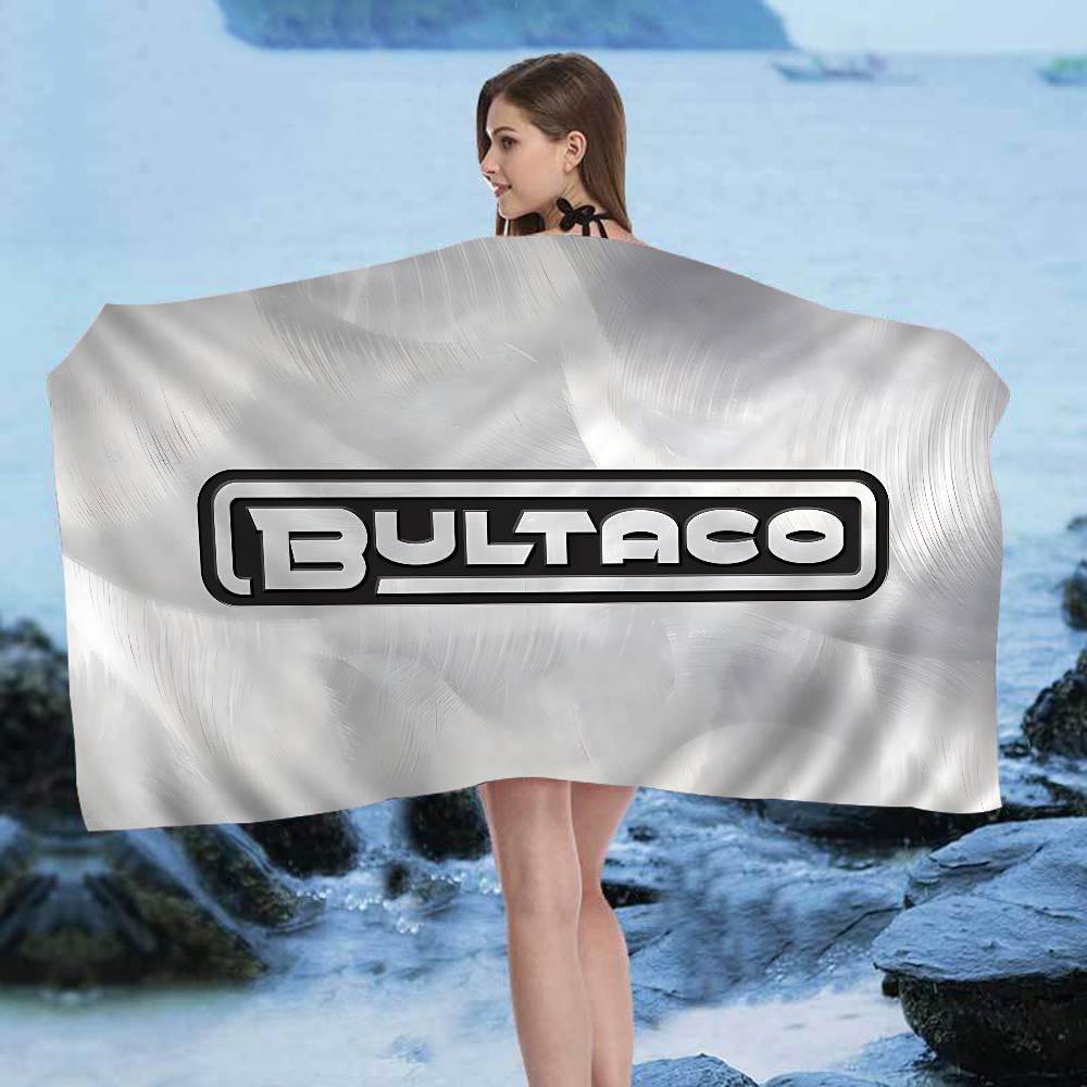Bultacos Alpina Motorräder Strandtuch Bunte Badetücher für Mädchen Mikrofaser Schnelltrocknend Individuell Sandfrei Strand Spa Fitnessstudio Pool