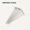 100PCS 0.6mm Thin Wire Jewelry Making Pins Gold Plated Jewelry Ball Pins Head Needle  Accessories