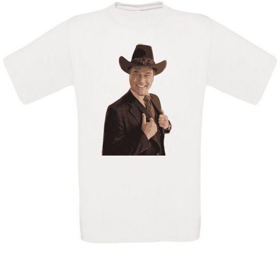 Jr Ewing Dallas Larry Hagman John Ross TV J. R. Ewing T-Shirt L