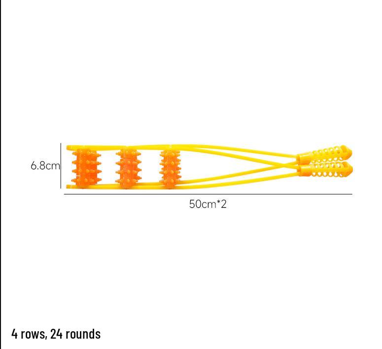 Manual Back and Shoulder Massager: Neck, Spine, and Meridian Relief Roller
