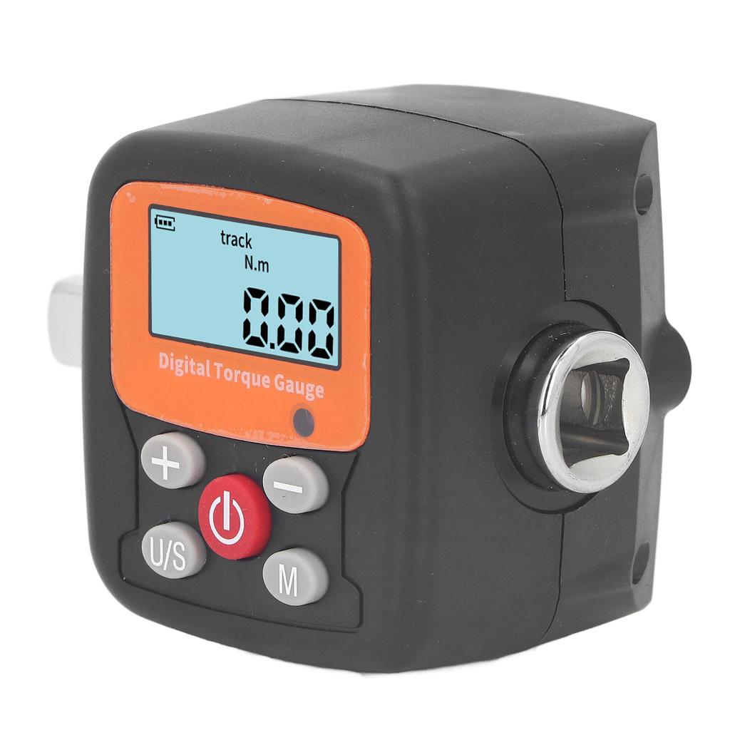 Digital Torsion Meter 4 To 135N.m 38in Connector Clear Backlit Display Digital Torsion Wrench