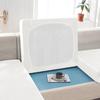 White Velvet Sofa Seat Cushion Cover Elastic for Living Room Corner Couch Cover Stretch Sofas Case Seat Slipcover 1/2/3/4 Seater