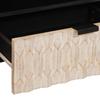 TV Stand White Washed Surface 80 x 33 x 46 cm