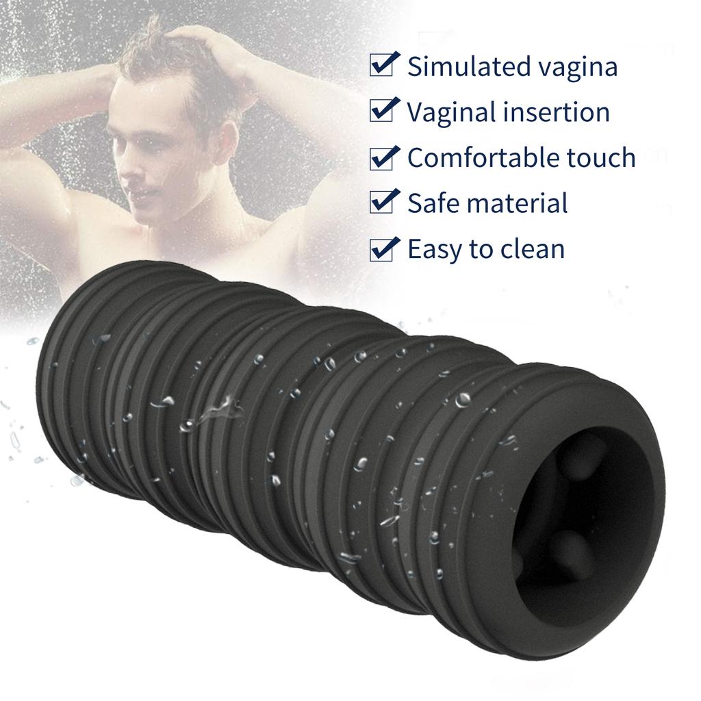 Male Masturbator Cup Soft Pussy Sex Toys for Men Vagina Vacuum Pocket Adult Endurance Exercise Sex Products Vacuum Pocket Cup