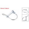 uxcell 1/3/5Pcs Shaft Locking Pin W Ear 6mmx35/40/45/55mm 8mmx60mm Coupler Pin for Farm Trailers Lawn Arch and Garden