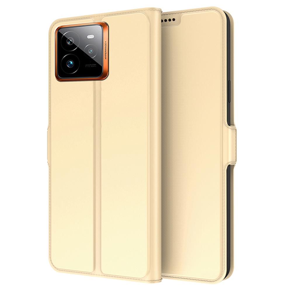 

For Realme GT 7 Pro 5G Case Shockproof TPU Inner Shell Leather Phone Cover Card Slot D