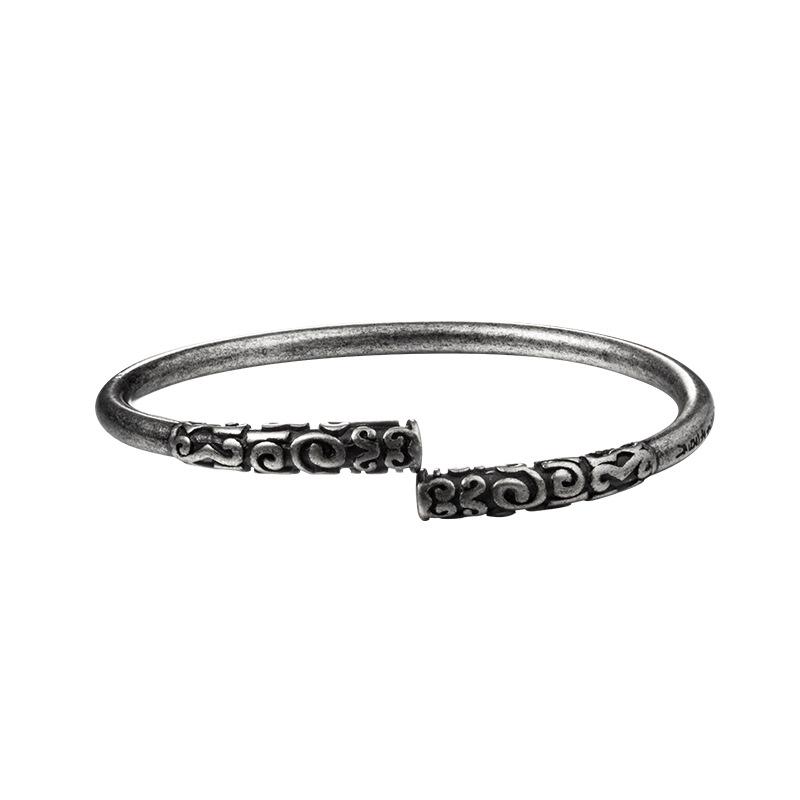 Wukong Ruyi Jingu Bang Bracelet: Monkey King Mythology Inspired 3D Metal Jewelry from Journey to the West