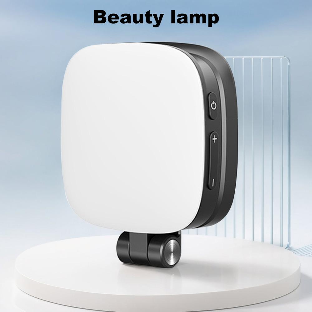 Magnetic Phone Selfie Light Pocket Light with Mirror Portable Selfie Light Rechargeable for Video Recording Conference