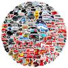100 Cartoon Fire Truck Graffiti Stickers Notebook Mobile Phone Case Car Waterproof Decorative Stickers
