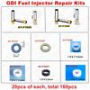 20Sets GDI Fuel Injector Repair Kit For 06H906036G 0261500092 0261500096 84212195 7591623 12638530 0261000114