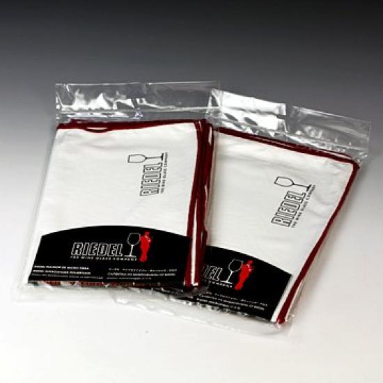 Riedel Genuine Wine Glass Polishing Cloth Set of 2 #rdl008987fba