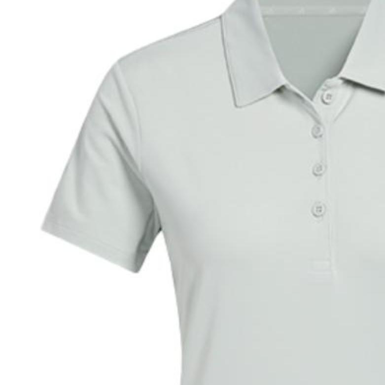 Adidas Slim Fit Short Sleeve Golf Polo Shirt Women tops Crystal-Emerald-Green JC9237