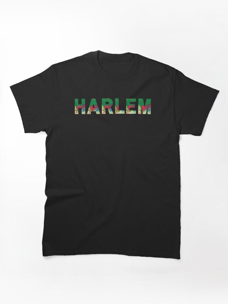 Last Bronx Harlem Texted Based | Colorful Abstract Paint Design Classic T-Shirt