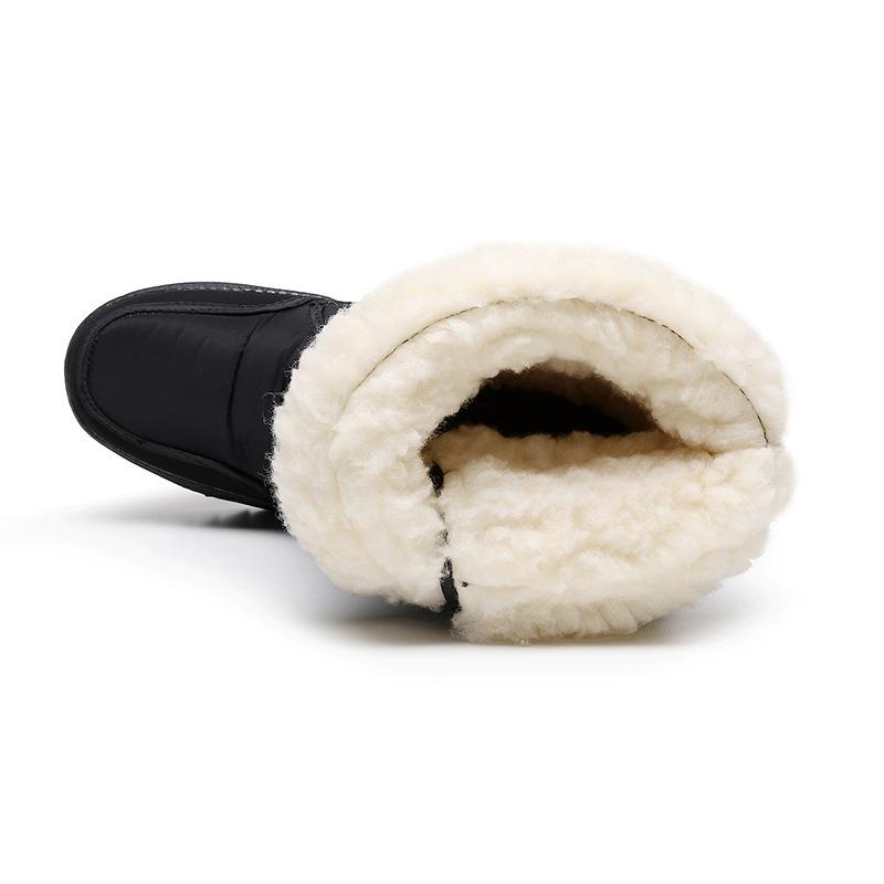 Winter men's women's cotton shoes thick warm thick soled non slip outdoor simple comfortable wear-resistant cotton boots