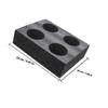 2Pcs Foam Cup Carrier Multiple Holes Holder Tray for Coffee Milk Tea Drinks Takeout Cup Holder Tray Drinks Carrier