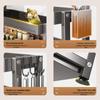 Countertop Kitchen Storage Rack with Knife Holder