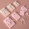 Flexible PLA Clay Earring Mould Set for Line Shaping and Creative Bowknot Designs In Jewelry Crafting