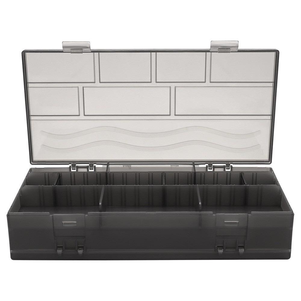 Space Saving Hair Clips Combs Storage Case Multi-grid Compartment Organizer  Barber Shop