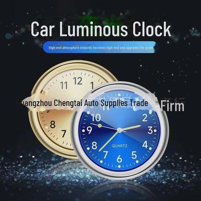 Digital Car Clock: Electronic Quartz Creative Car Accessory