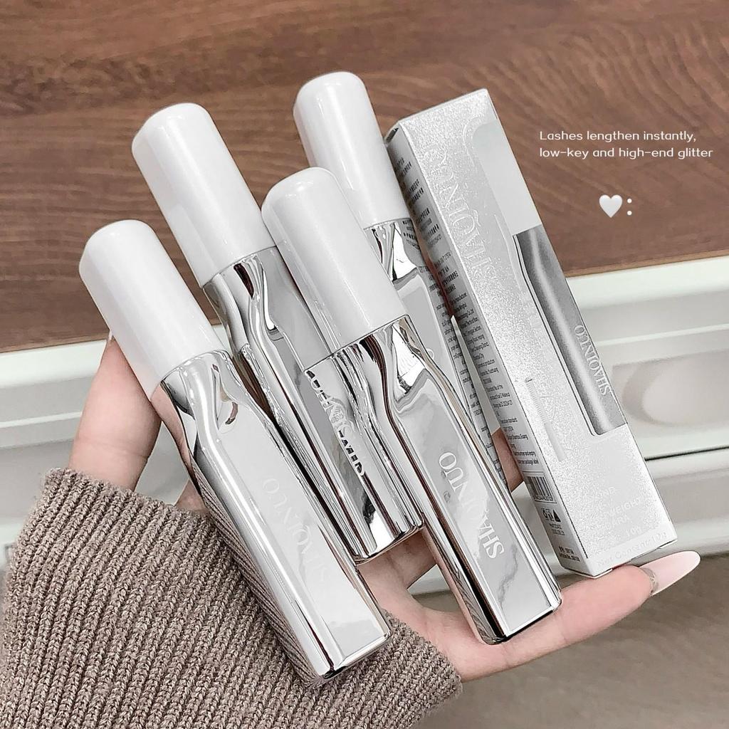 CROSS SHAQINUO Diamond Light Mascara: Shimmering, Lightweight, Clump-Free Makeup with Fine Glitter for a Natural, Radiant Look.