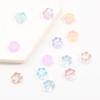 10pcs 13x14mm Colorful Cat Claw Loose Glass Beads Handcraft Accessories for DIY Jewelry Making
