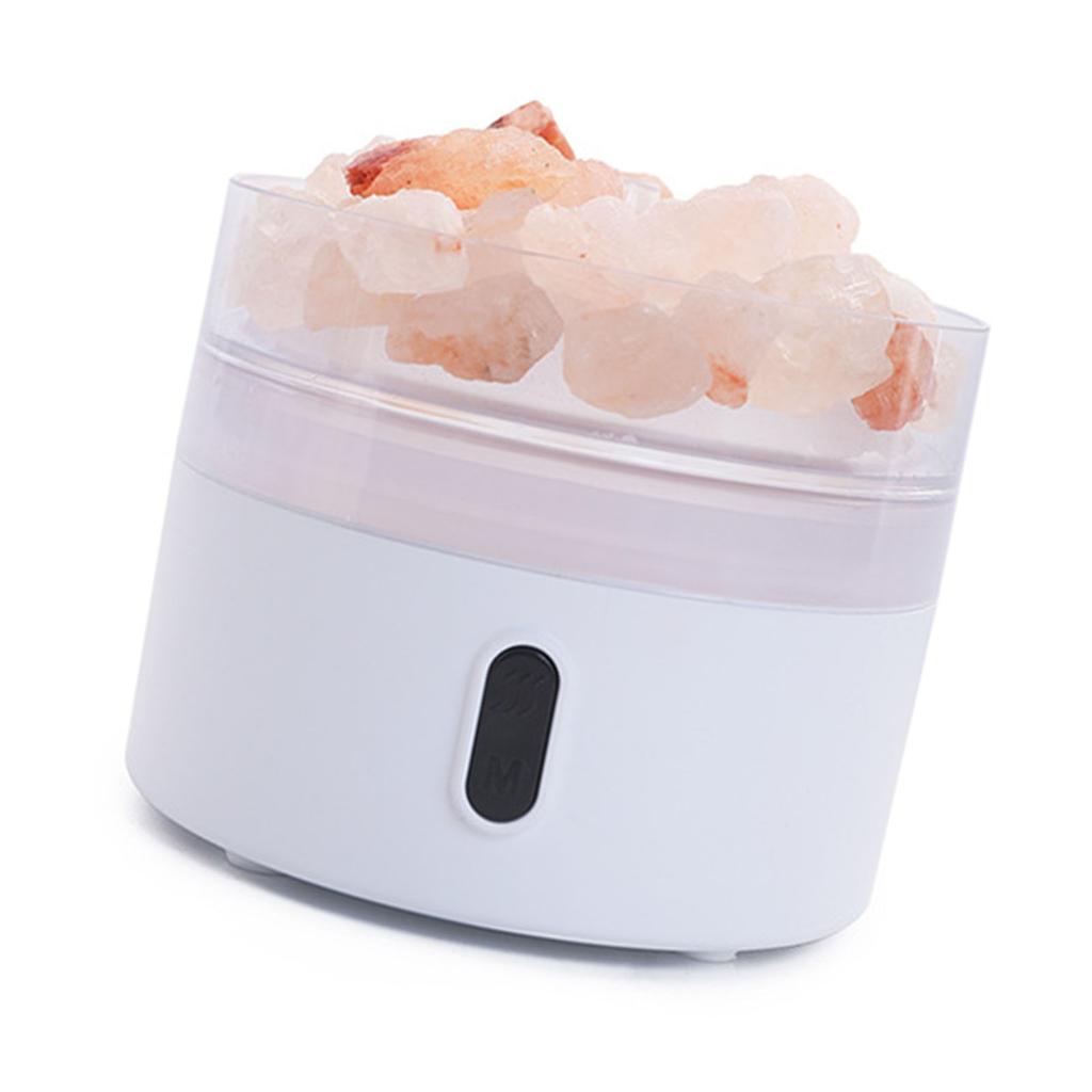 Salt Lamp Diffuser Humidifier Multi Colors Crystal Salt Lamp USB Desktop Essential Oil Diffuser Humi