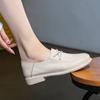 Flat Loafers White Shoes
