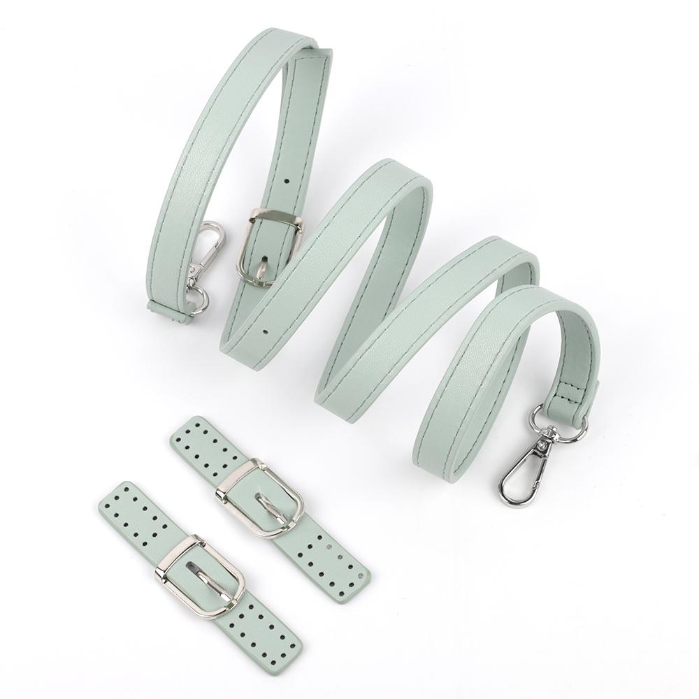 1Set DIY Handmade Handbag Set Leather Bag Cover Shloulder Strap for Women Crochet Backpack Purse Crossbody Bags Accessories