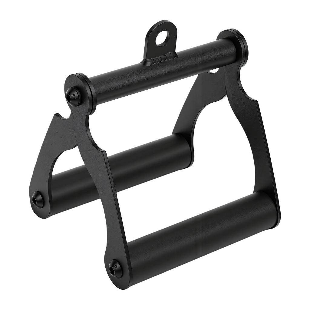 Poignée de tirage Double D Poignée de tirage ergonomique Accessoire de câble Poignée d'entraînement pour salle de sport à domicile Fitness