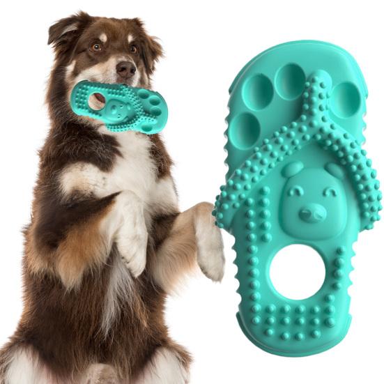 Pet Teething Toy Cute Slipper Shape Dogs Chew Toys Soft Pet Teeth