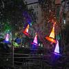 LED Light-up Witch Hat - Halloween Ghost Festival Decoration Prop