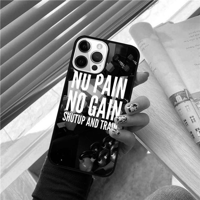 Bodybuilding Gym Fitness Coque Shell For iPhone 17 Air 15 16 14 13 12 Pro Max 11 Pro Max Plus Phone Case Cover