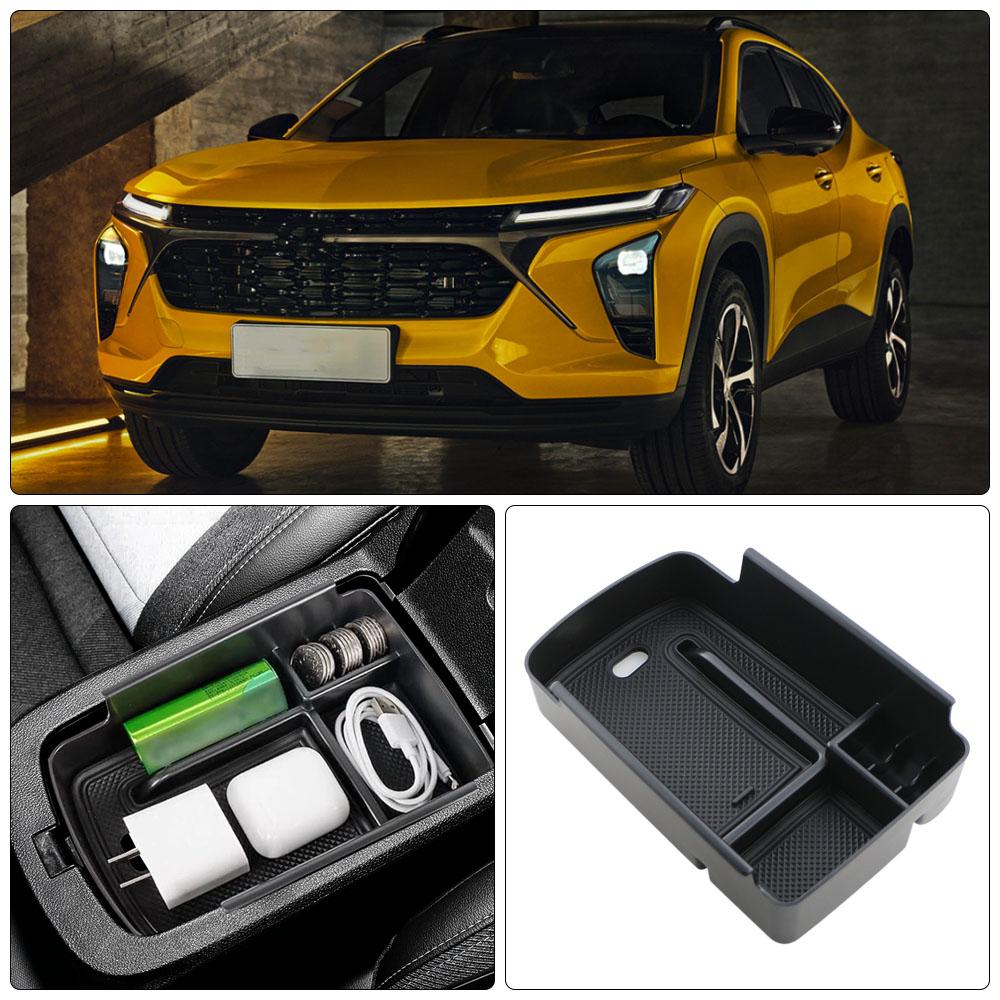 Armrest Storage Box for Chevrolet Trax Seeker 2024 2025 ABS Car Center Console Organizer Container Holder Box  Auto Accessories