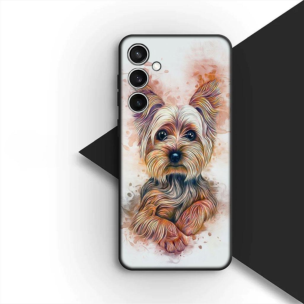

for Xiaomi Redmi Note 12 11 10 A3 Pro 10A 10C 12C Note12 5G 4G Phone Cover Soft Case Yorkshire Terrier Yorkie Dachshund Dog Redmi Note 10 Pro