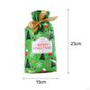 50 Pieces Gift Bags Candy Christmas Present for Gifts with Ribbon Xmas Holiday Cookie