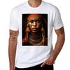 African Queen Tshirt Breathable Workout Short Sleeve Top