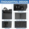 The MUSIIN Bluetooth speaker bag is compatible with Sony ULT FIELD and features soft and comfortable inner a front zipper pocket for and a detachable