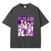 Hot‑Sale Anime Kuroko's Basketball Murasakibara Atsushi Graphic Print Unisex Comic‑Style Casual Men's Loose‑Fit Short‑Sleeve Short‑Sleeve T-shirt