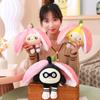 Strawberry Bee Rabbit Plush Toy Transformable Doll For Girls