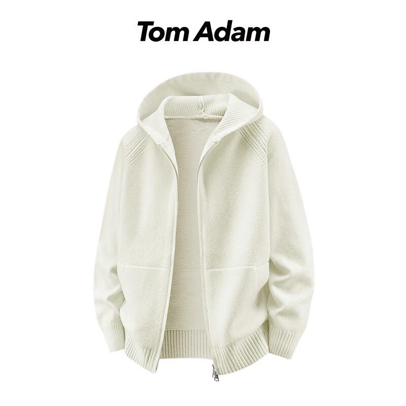 

ТОМ АДАМ Мужской вязаный кардиган с капюшоном 2XL
