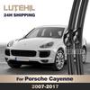 For Porsche Cayenne 2007-2017 2008 2009 2010 2011 2012 2013 Wiper Front Wiper Blades Windshield Windscreen Window Brush 26"+26"