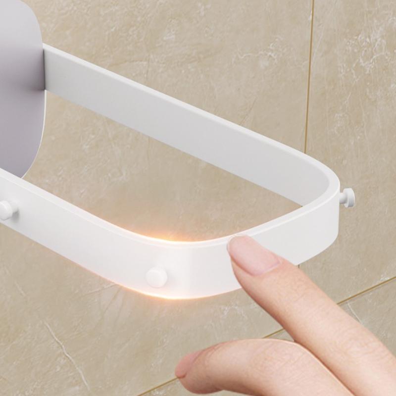 Wall Mounted Drying Rack Laundry Drying Racks Space Saving Drying Rack with 6 Clips 90 Folding Clothes Racks Hanger